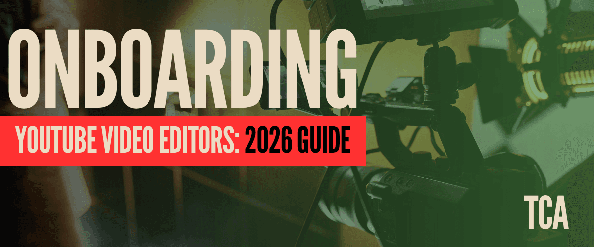 How to Onboard a YouTube Video Editor in 2026